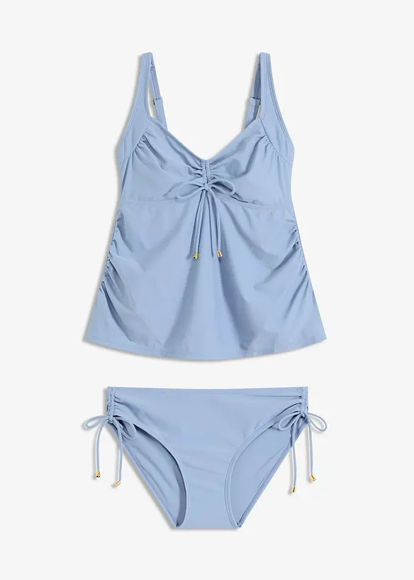 Tankini prémaman con laccetti (set 2 pezzi), bonprix