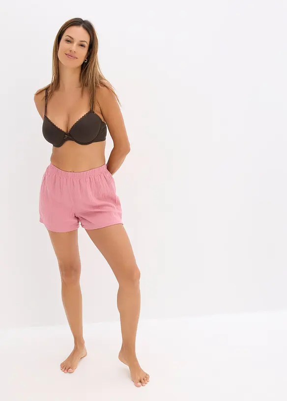 Reggiseno in cotone biologico con ferretto e coppe preformate, bonprix