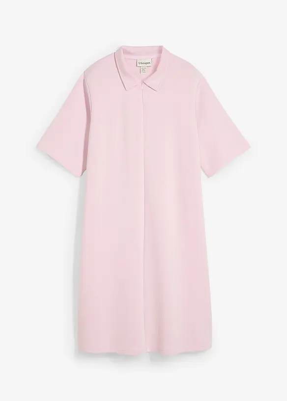 Abito polo in morbido tessuto effetto neoprene, bonprix