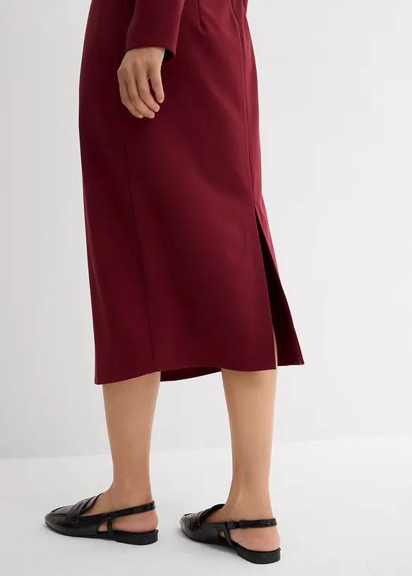 Abito midi in misto viscosa, bonprix