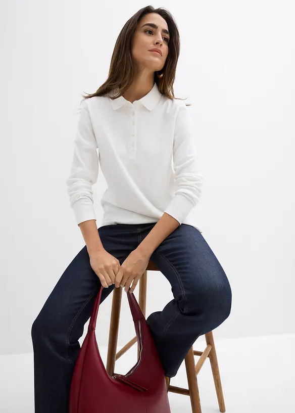 Polo in cotone biologico pesante, bonprix