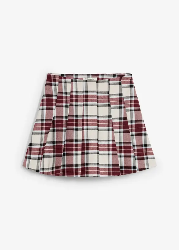 Gonna pantalone a quadri, bonprix