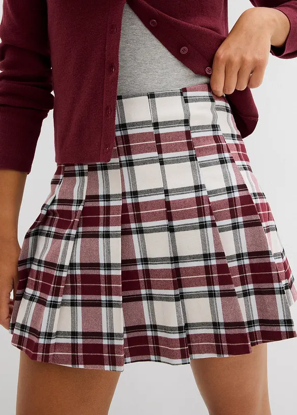 Gonna pantalone a quadri, bonprix
