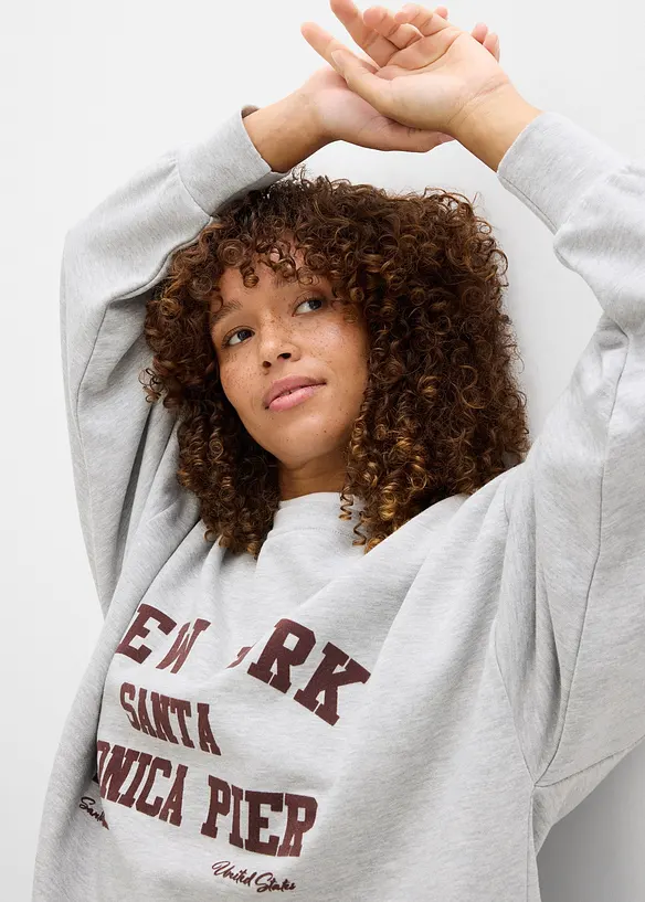 Felpa oversize, bonprix