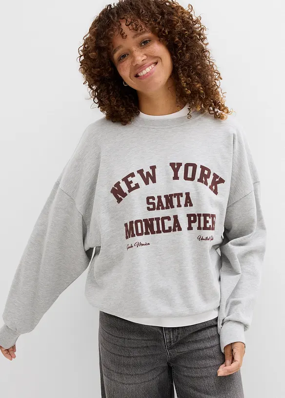 Felpa oversize, bonprix