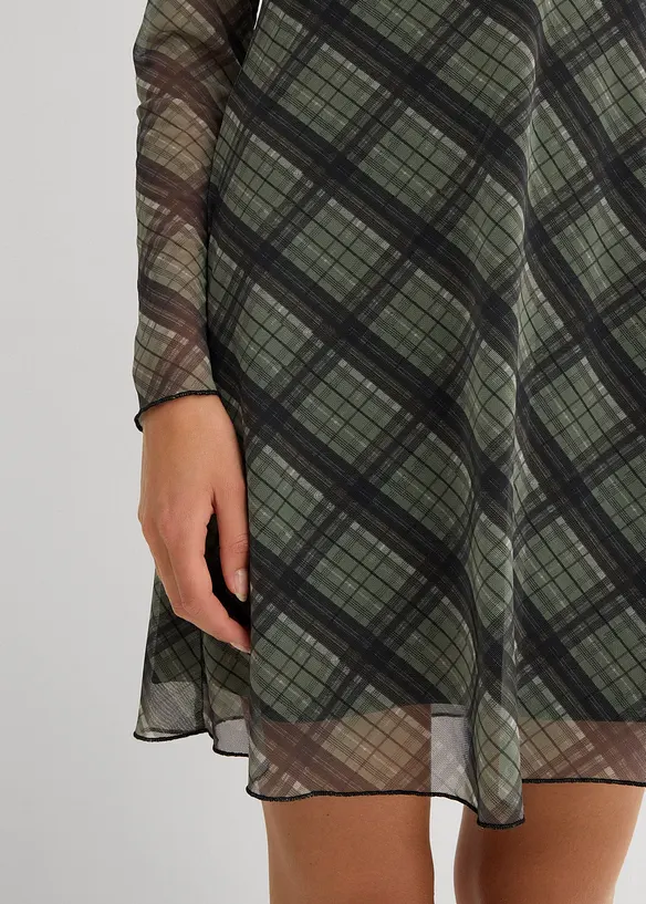 Miniabito in mesh fine, bonprix