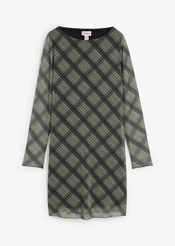 Miniabito in mesh fine, bonprix