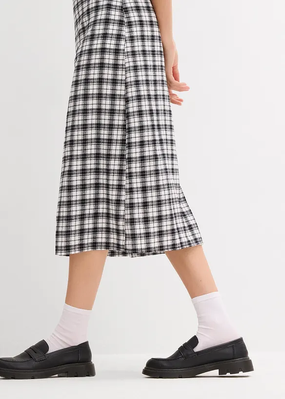 Abito con spalline in flanella di puro cotone, bonprix