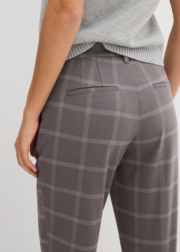 Pantaloni chino a quadri, bonprix
