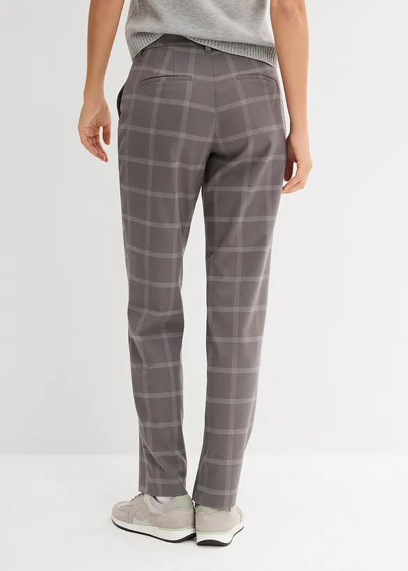Pantaloni chino a quadri, bonprix