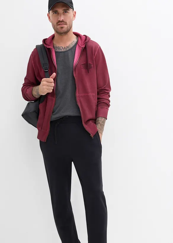 Pantaloni da jogging in puro cotone biologico, regular fit, bonprix