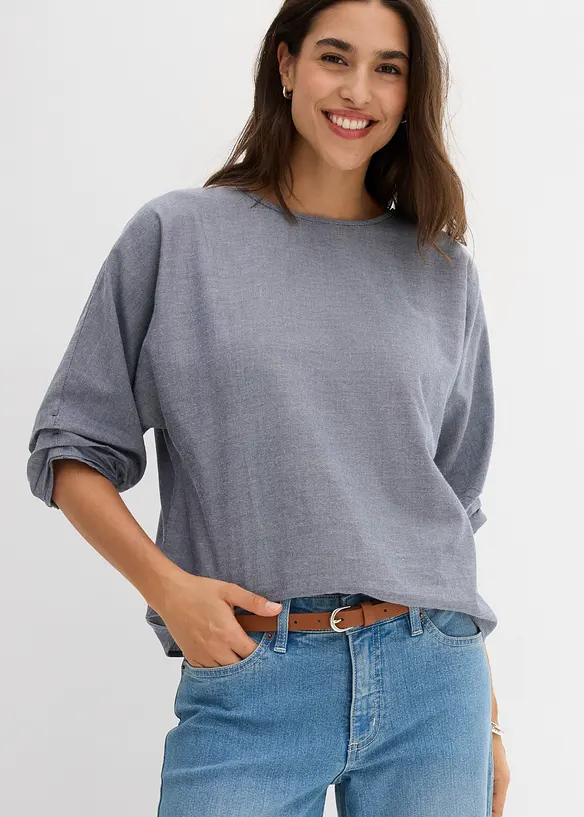 Blusa in puro cotone, bonprix