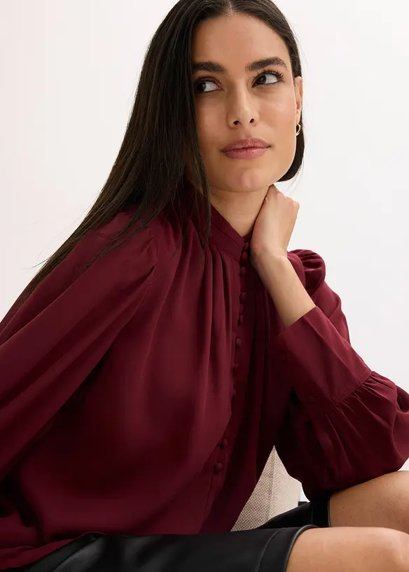 Blusa in chiffon, bonprix
