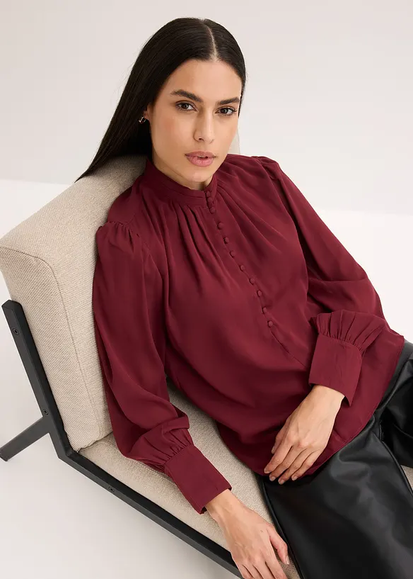 Blusa in chiffon, bonprix