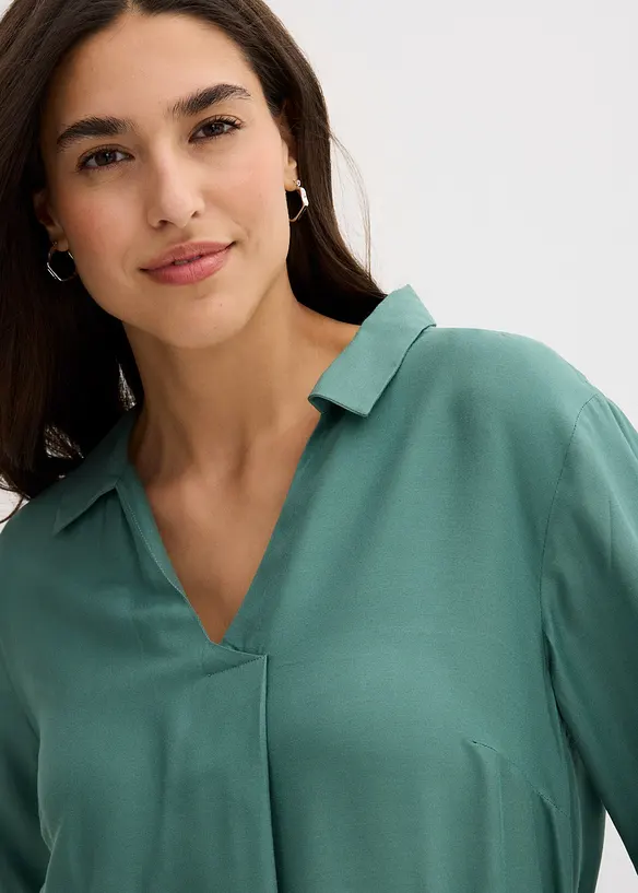 Abito midi in viscosa fluente, bonprix