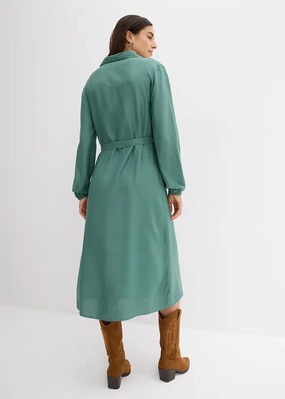 Abito midi in viscosa fluente, bonprix