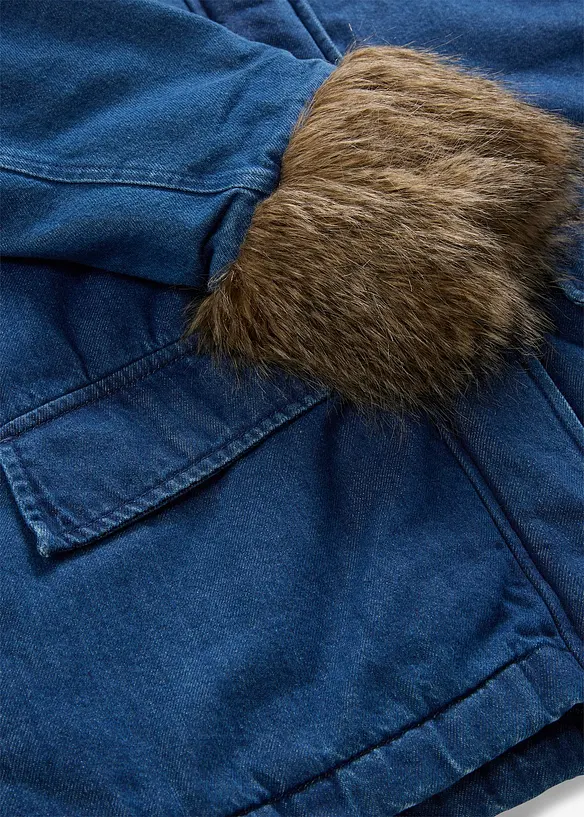 Giacca di jeans leggermente imbottita, bonprix