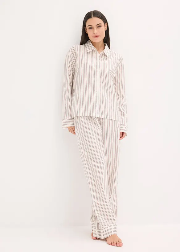 Tuta da casa oversize in tessuto di cotone, bonprix