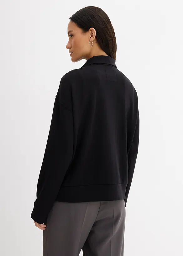 Giacca oversize in misto viscosa, bonprix
