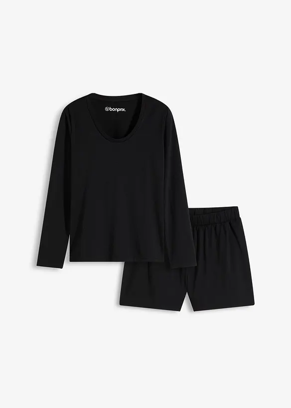 Pigiama estivo loungewear in materiale morbido leggero, bonprix