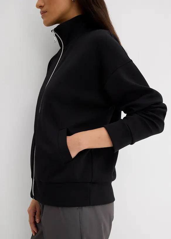 Giacca oversize in misto viscosa, bonprix