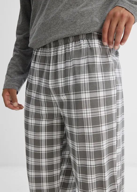 Pigiama con cotone e maniche lunghe, bonprix