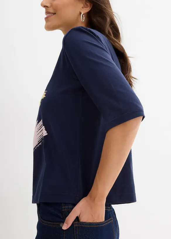T-shirt in puro cotone biologico, bonprix