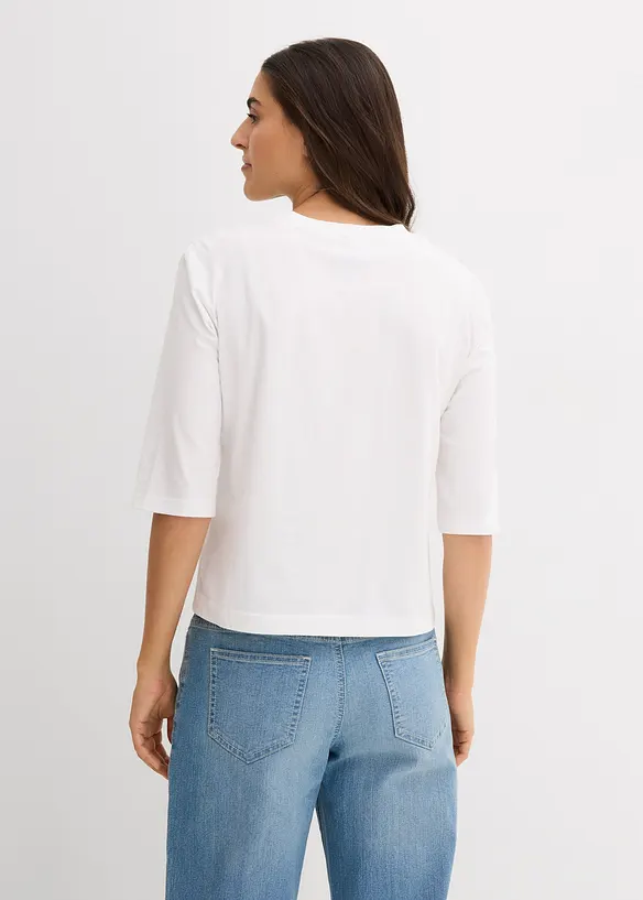T-shirt in puro cotone biologico, bonprix