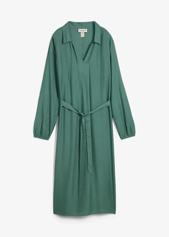 Abito midi in viscosa fluente, bonprix