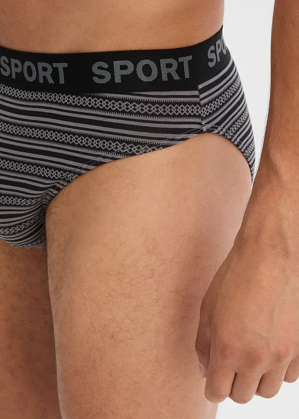 Slip con cotone (pacco da 4), bonprix