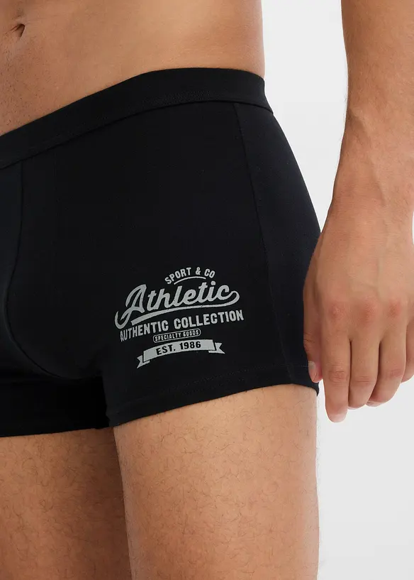 Boxer aderenti con morbido cotone (pacco da 3), bonprix