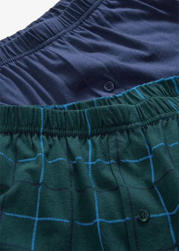 Boxer larghi in jersey di cotone (pacco da 3), bonprix