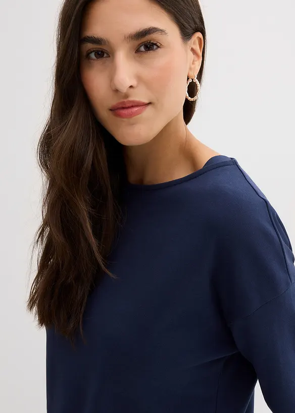 Maglia a spalle scoperte in puro cotone, bonprix