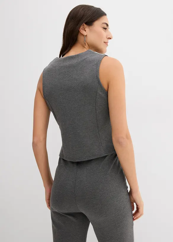 Gilet in misto viscosa, bonprix