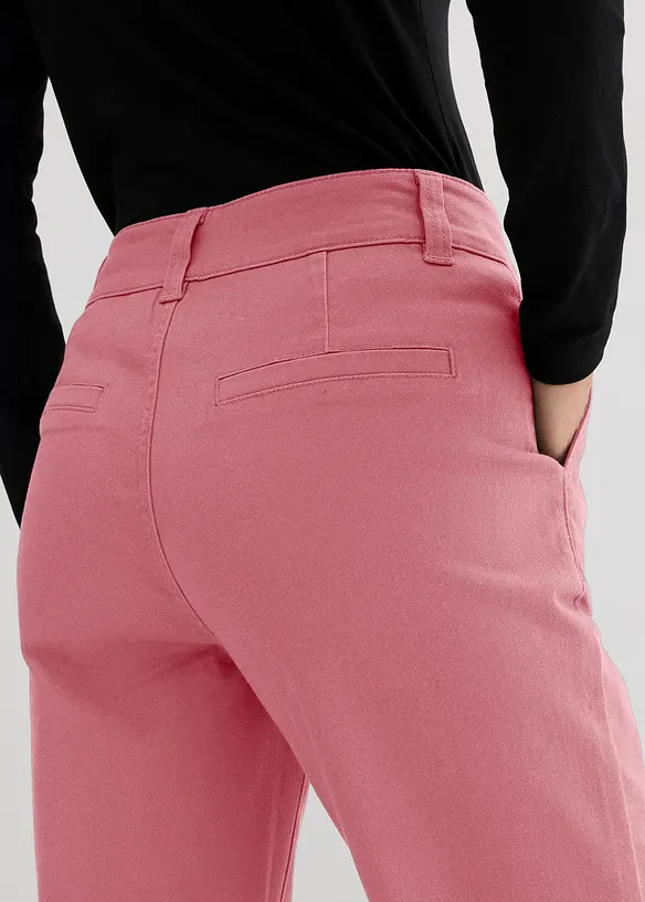 Pantaloni in twill in barrel shape, bonprix
