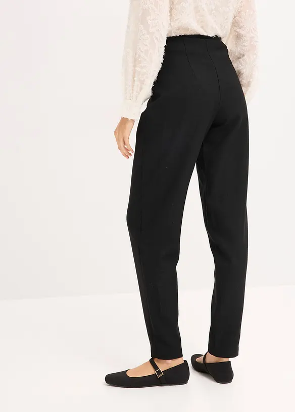 Pantaloni in simil lana, bonprix