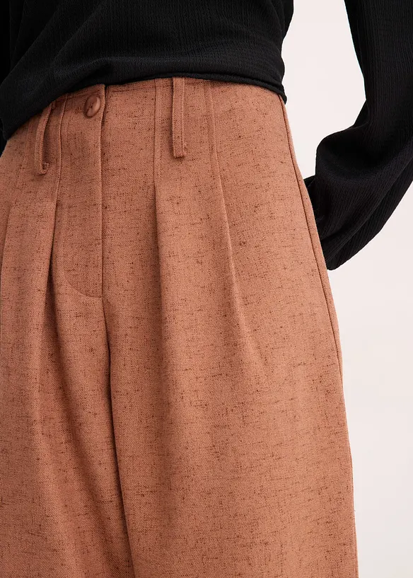 Pantaloni in simil lana, bonprix