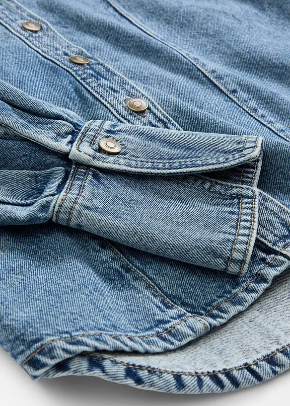 Camicia in jeans di puro cotone, bonprix