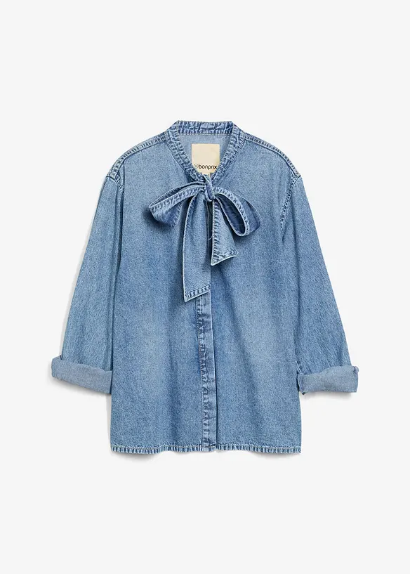 Camicia in jeans di puro cotone, bonprix
