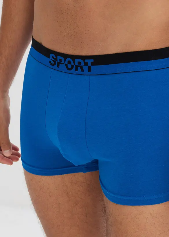 Boxer aderenti con cotone (pacco da 3), bonprix