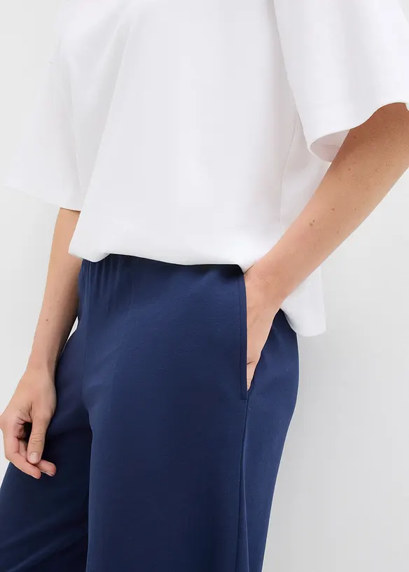 Pantaloni culotte in puro cotone biologico, bonprix