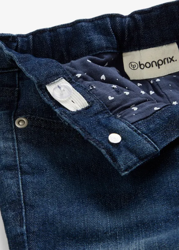 Jeans termici con fodera in jersey, slim fit, bonprix