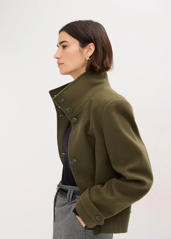 Giacca in simil lana, bonprix