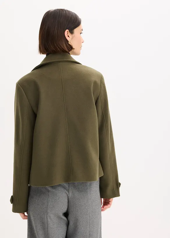Giacca in simil lana, bonprix