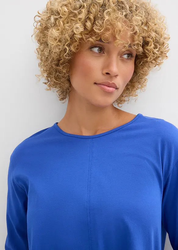 Maglia boxy in cotone biologico, bonprix