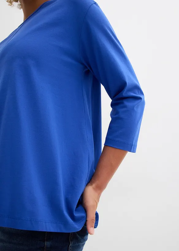Maglia boxy in cotone biologico, bonprix