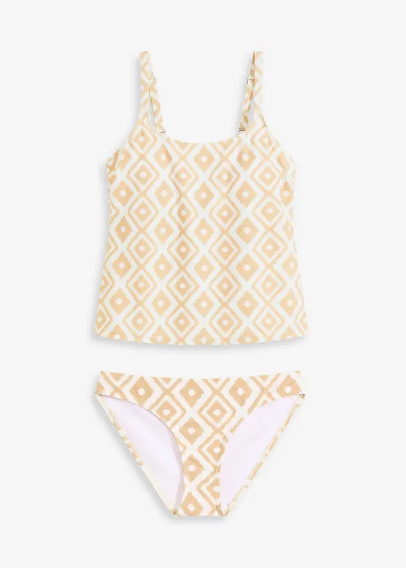 Tankini con scollo rotondo (set 2 pezzi), bonprix