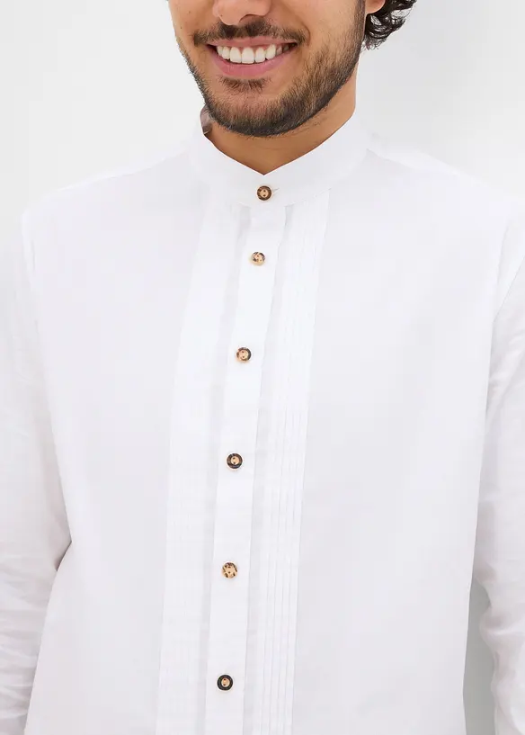 Camicia bavarese in puro cotone, bonprix
