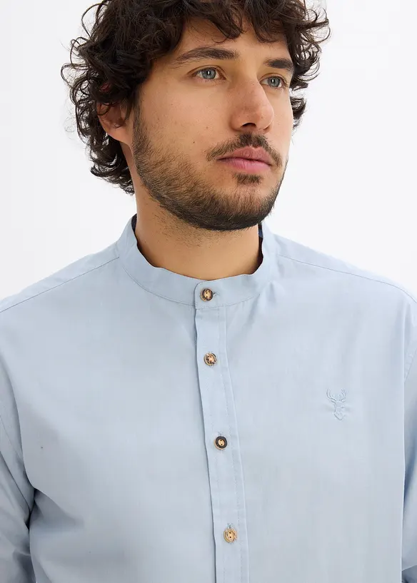 Camicia bavarese con maniche arrotolabili, bonprix