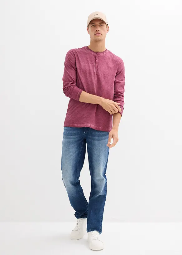 Jeans elasticizzati regular fit, straight, bonprix